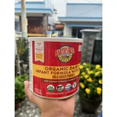 USA Sữa Earth’s Best Organic Infant Đỏ 595g