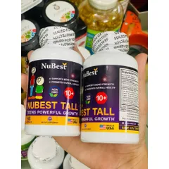 10 TUỔI TRỞ LÊN Hỗ Trợ Tăng Chiều Cao Nu Best Tall TRÊN 10 tuoi chính hãng Mỹ CAM KẾT CHÍNH HÃNG CỦA MỸ