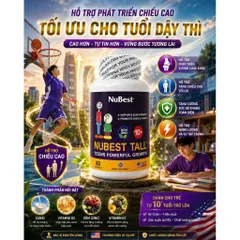 10 TUỔI TRỞ LÊN Hỗ Trợ Tăng Chiều Cao Nu Best Tall TRÊN 10 tuoi chính hãng Mỹ CAM KẾT CHÍNH HÃNG CỦA MỸ