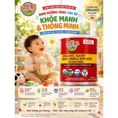 Sữa earth best organic toddler - Earth's best organic toddler 595gr Mỹ. DATE XA