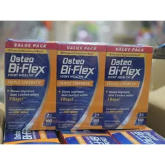 Viên uống Osteo Bi-Flex Triple Strength + Vitamin D Glucosamine Chondroitin with Joint Shield 160 viên Của Mỹ