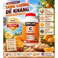 Viên Uống Kirkland Signature Vitamin C 500mg & 1000mg (Hộp 500 Viên)
