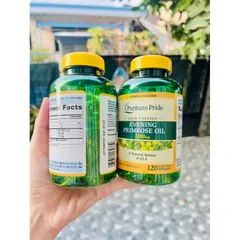 Date 7/2027 Hộp 120 viên Tinh dầu hoa anh thảo Mỹ 1300 mg
