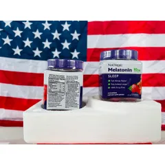 60 viên Kẹo Dẻo Ngủ Ngon Melatonin Natrol Gummies 10mg Date 2024