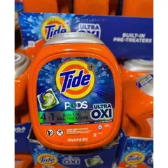 VIÊN GIẶT Tide Oxi 4 in 1 hộp 104v - Mỹ 100% mẫu mới Thùng 104 Viên