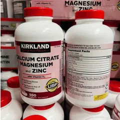CHÍNH HÃNG Viên Calcium Citrate Magnesium and Zinc 500 viên Mỹ
