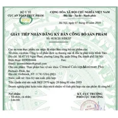 Viên uống bổ sung canxi hữu cơ CITRACAL Maximum Calcium citrate 280 viên HÀNG MỸ 859740