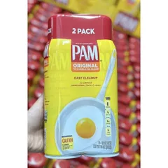 Xịt chống dính PAM Original 1 chai (Mỹ) – Dễ lau rửa, không dính chảo, tiết kiệm dầu mỡ
