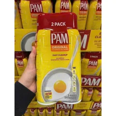 Xịt chống dính PAM Original 1 chai (Mỹ) – Dễ lau rửa, không dính chảo, tiết kiệm dầu mỡ