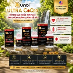 CAM KẾT CHÍNH HÃNG CỦA MỸ Viên uống Qunol Ultra Coq10 100mg 30 viên 60 viên 120 viên