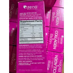 CHÍNH HÃNG MỸ COLLAGEN DẠNG NƯỚC ZENA NUTRITION LIQUID COLLAGEN + BIOTINN 900ml Chính hãng Mỹ