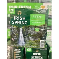 CHÍNH HÃNG MỸ Xà Phòng Xà Bông Tắm Irish Spring Mỹ 113g Thơm Sạch, Mịn Da 859906