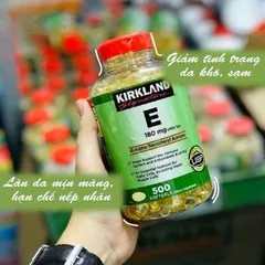 Viên Vitamin E 400 IU 500 Viên  Của Mỹ, Date 2028