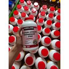 Viên  Calcium Citrate Magnesium and Zinc 500 viên Mỹ. Date 10/27