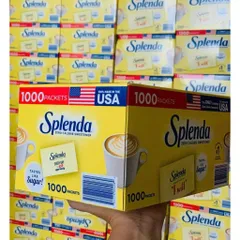 Thùng 1000 gói Đường Ăn Kiêng Splenda No Calories Sweetener chính hãng Mỹ 859983