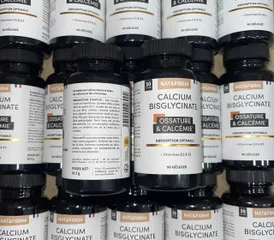 Viên uống Nat&Form Calcium Bisglycinate + Vitamin D3 & K2 |90 viên| Tái tạo + Củng cố cấu trúc xương & Phòng ngừa loãng xương [S/P Chuẩn Pháp không tem]