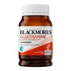 Blackmores Glucosamine Sulfate 1500mg - Hỗ trợ viêm khớp đau nhức khớp duy trì khả năng vận động kích thích tái tạo mô sụn chính hãng Úc