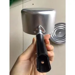 Nồi quấy bột nhôm cho bé size 12cm, 14cm - nồi nấu cháo cho bé chất lượng 860144