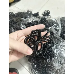 Set 10 Dây buộc tóc lò xo bé - dây chun buộc tóc nhựa xoắn loại đẹp, cực bền