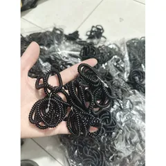 Set 10 Dây buộc tóc lò xo bé - dây chun buộc tóc nhựa xoắn loại đẹp, cực bền