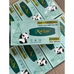 Sét 4 hộp màng bọc thực phẩm mylan (1 hộp 100 chiếc ) 860190