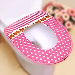 Miếng lót bồn cầu cho bé bằng nỉ ấm áp mùa đông