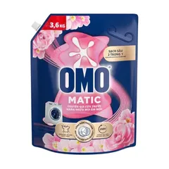 Nước Giặt OMO MATIC Cửa Trước | Cửa Ngang Ngăn Mùi Ẩm Mốc  - Túi 3.6 KG