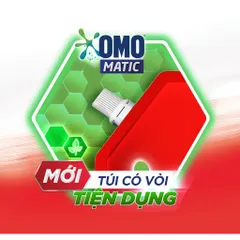 Nước Giặt OMO MATIC Cửa Trước | Cửa Ngang Ngăn Mùi Ẩm Mốc  - Túi 3.6 KG