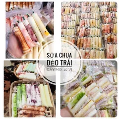 [KO XẾP] 500gram/1kg túi nilon sữa chua dài 4x16, túi đựng sữa chua, bọc đựng sữa chua, bì, túi làm kem, túi nilon 4x16