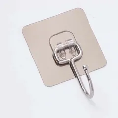 Combo 10 móc dán tường inox chịu lực - móc treo đồ tiện ích