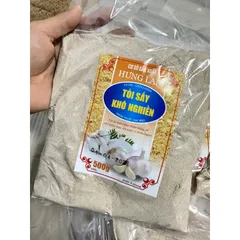500g bột tỏi ta nguyên chất - Binh an shop