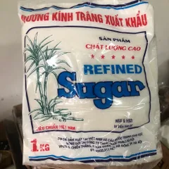 (Com bo 5 túi) Đường tinh khiết xuất khẩu đường kính trắng, đường vàng (860 - 900g/1 túi)