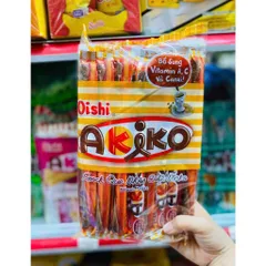 Bánh que akiko Oishi vị sữa hoăc cafe moka