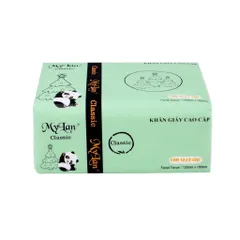Giấy ăn gấu trúc Mylan, Thùng 30 gói rút 3 màu cao cấp, mềm mịn, an toàn ( mẫu mới nhất)