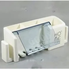 Cài bàn chải để đồ nhà tắm đa năng - Kệ để bàn chải, kem đánh răng dán tường - Giá treo bàn chải Home Life Style 0437