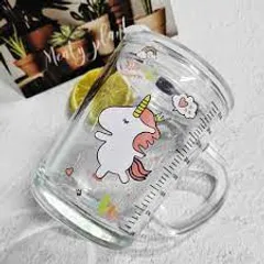 CỐC SỮA THỦY TINH CHIA VẠCH 400ml