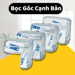 4 chiếc bọc góc cạnh bàn bằng silicon nhiều hình tiện lợi an toàn cho bé