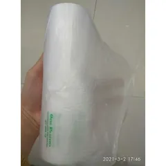 Túi Đựng Thực Phẩm Tự Hủy Sinh Học 25cm x 35cm(500gr/cuộn). An toàn cho người dùng - Bảo vệ môi trường