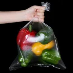 Túi Đựng Thực Phẩm Tự Hủy Sinh Học 25cm x 35cm(500gr/cuộn). An toàn cho người dùng - Bảo vệ môi trường