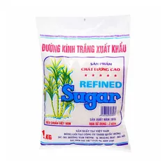 Đường Kính Trắng Xuất Khẩu/ Đường Vàng Tinh Khiết [900g] - Bột chiên chuối