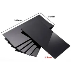 Mắt Kính Hàn Đen & Trắng Lắp Mo Hàn, Mặt Lạ Hàn - Kích Thước 108 x 50mm