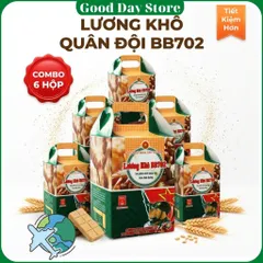 THÙNG 6 Hộp Lương Khô BB702 4.2 Kg Dinh Dưỡng Tiện Lợi