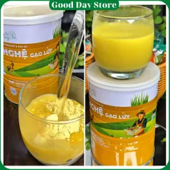 COMBO 2 HÔP Bột Nghệ Gạo Lứt Thuần Chay – Bột Đậu Hạt Rau Củ Thơm Ngon