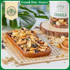 Granola Tây Nguyên Food - Ngũ Cốc Hạt Dinh Dưỡng , Giàu Hạt Và Trái Cây Sấy , Ăn Liền Tiện Lợi