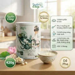 Bột Ngũ Sen Thuần Chay 420g – Hỗ trợ cải thiện giấc ngủ,Tăng cường dinh dưỡng