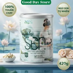 Bột Ngũ Sen Thuần Chay 420g - Ngũ Sen Tự Nhiên Thành Phần Từ Sen - Thơm Dịu Tự Nhiên Dễ Pha Dễ Uống
