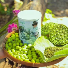 Bột Ngũ Sen Thuần Chay 420g - Ngũ Sen Tự Nhiên Thành Phần Từ Sen - Thơm Dịu Tự Nhiên Dễ Pha Dễ Uống