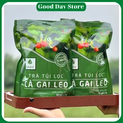 Trà mát gan cà gai leo Sadu NGUYÊN CHẤT,1 túi 250 gram gồm 50 túi lọc