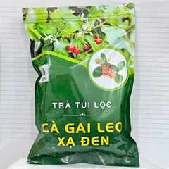 Trà cà gai leo xạ đen sadu gói 250g, Hỗ Trợ Thanh Lọc, Mát Gan, Giảm Mỡ Máu