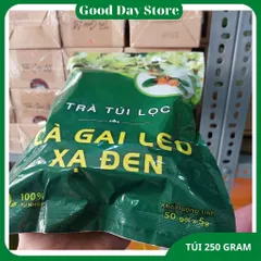Trà cà gai leo xạ đen sadu gói 250g, Hỗ Trợ Thanh Lọc, Mát Gan, Giảm Mỡ Máu